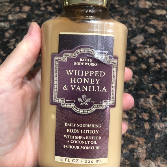 Bath & Body Works Other - Bath & Body Works Whipped Honey & Vanilla Body Lotion - Gold and Purple